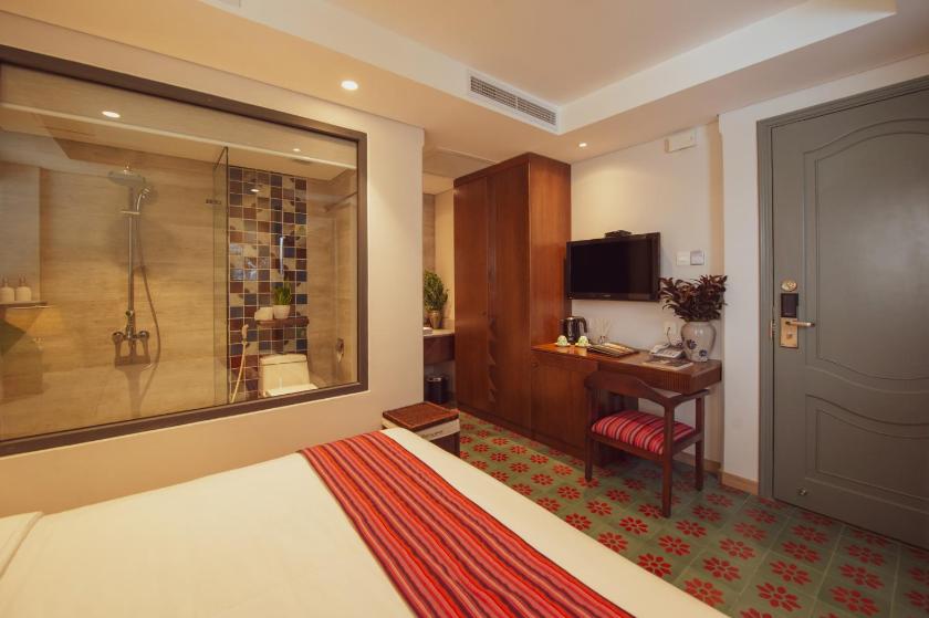 Phòng Deluxe Giường Đôi + Trà Chiều Trên Sân Thượng Phòng Deluxe Giường Đôi + Trà Chiều Trên Sân Thượng