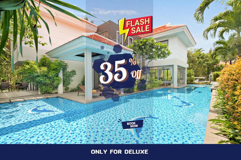 Biệt thự Deluxe 4 Phòng ngủ có Hồ bơi Riêng