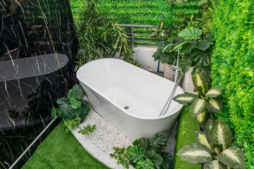 Phòng có giường cỡ King với Bồn tắm Spa Phòng có giường cỡ King với Bồn tắm Spa