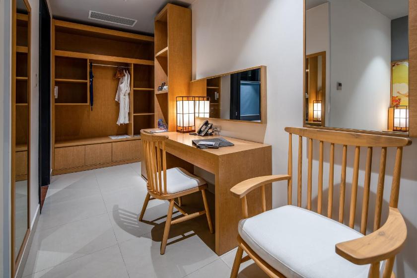 Phòng Hinode 2 Giường Đơn Nhìn Ra Vườn - Bao Gồm Suối Nước Nóng & Công Viên Nước