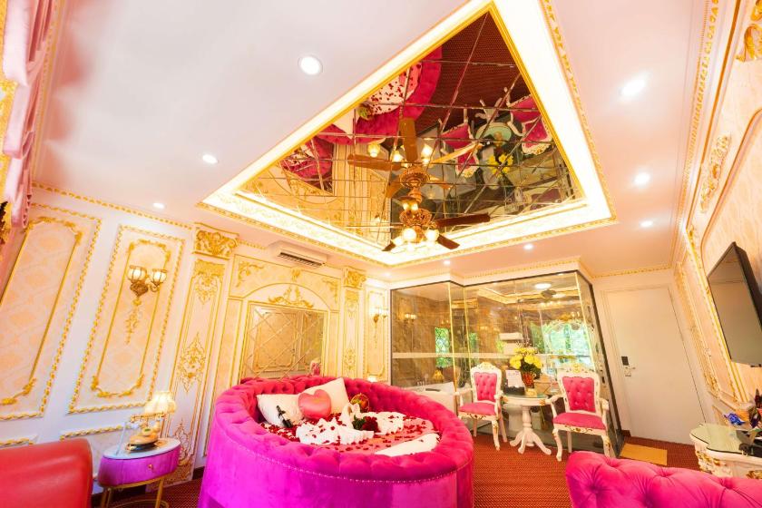 Phòng Giường Đôi Có Bồn Tắm Spa