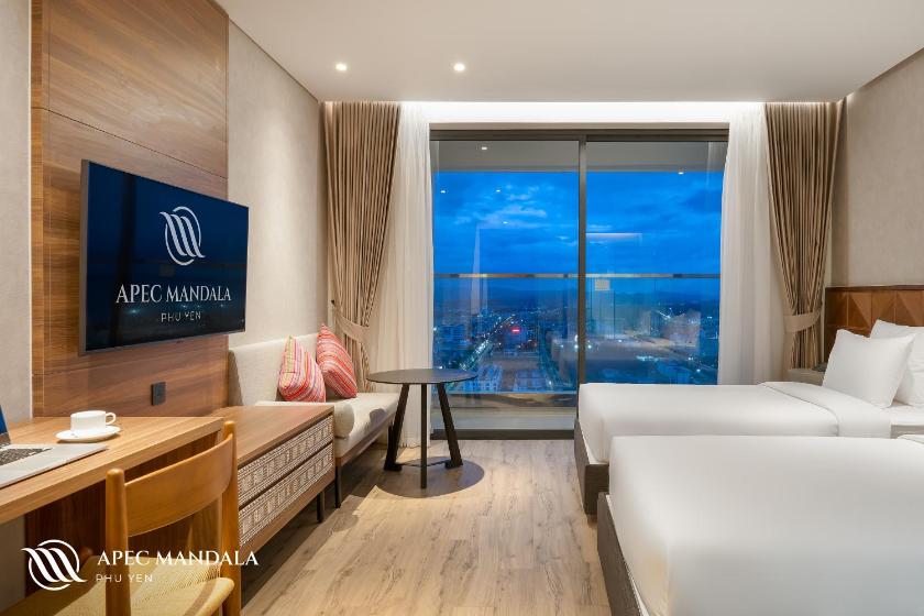 Phòng Premium 2 Giường Đơn Nhìn Ra Thành Phố