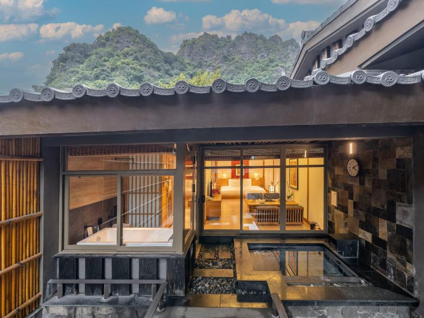 Phòng Washitsu Ni Với Suối Nước Nóng Chung Phòng Washitsu Ni Với Suối Nước Nóng Chung