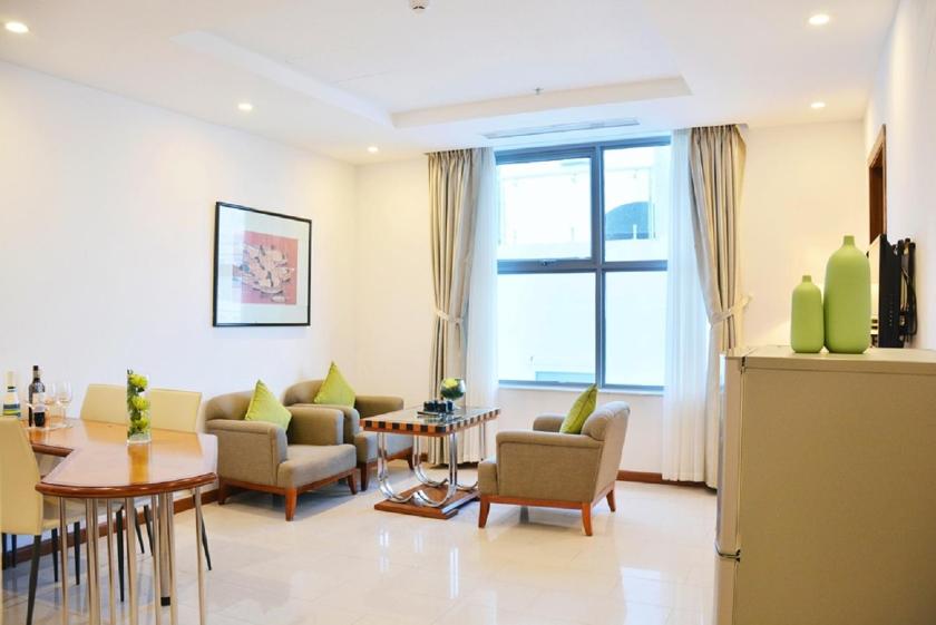 Căn hộ 2 phòng ngủ nhìn ra cảnh thành phố Căn hộ 2 phòng ngủ nhìn ra cảnh thành phố