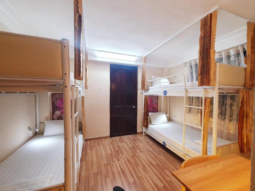 Giường trong Phòng ngủ tập thể 4 người Giường trong Phòng ngủ tập thể 4 người