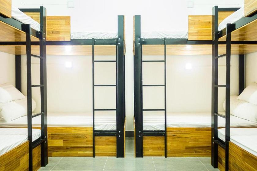 Phòng Ngủ Tập Thể 8 Giường Dành Cho Nữ Phòng Ngủ Tập Thể 8 Giường Dành Cho Nữ