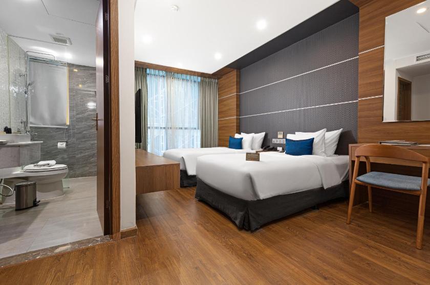 Phòng Tiêu Chuẩn 2 Giường Đơn Không Có Tầm Nhìn - Kèm Trà Chiều Phòng Tiêu Chuẩn 2 Giường Đơn Không Có Tầm Nhìn - Kèm Trà Chiều