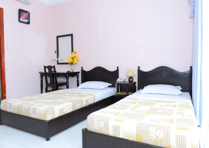 Phòng 2 giường đơn có ban công