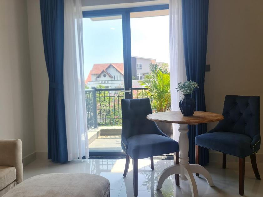 Phòng 2 Giường Đơn Nhìn Ra Khu Vườn