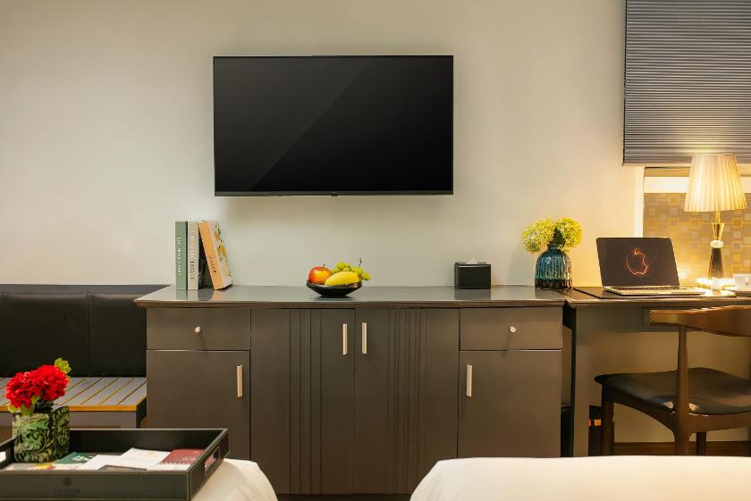 Phòng Deluxe Giường Đôi (Cửa Sổ Bên Trong) Phòng Deluxe Giường Đôi (Cửa Sổ Bên Trong)