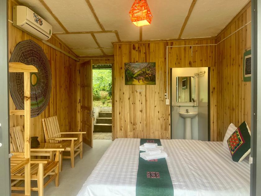 Phòng Giường Đôi Nhìn Ra Vườn