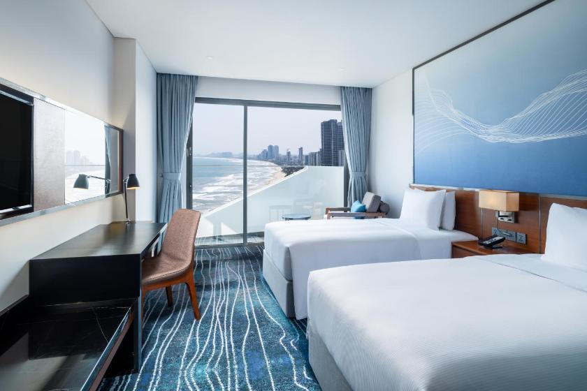 Phòng 2 giường đơn có ban công