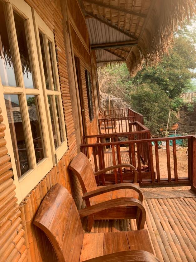 Bungalow Nhìn ra vườn