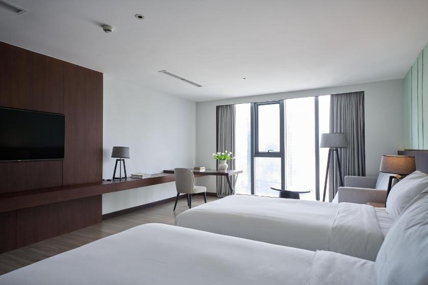 Phòng 2 Giường Đơn Nhìn Ra Thành Phố