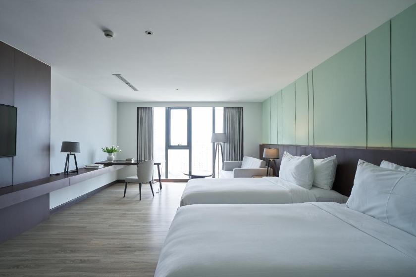 Phòng 2 Giường Đơn Nhìn Ra Thành Phố