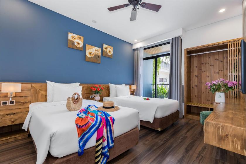 Phòng 4 Người có Ban công và Nhìn ra Thành phố