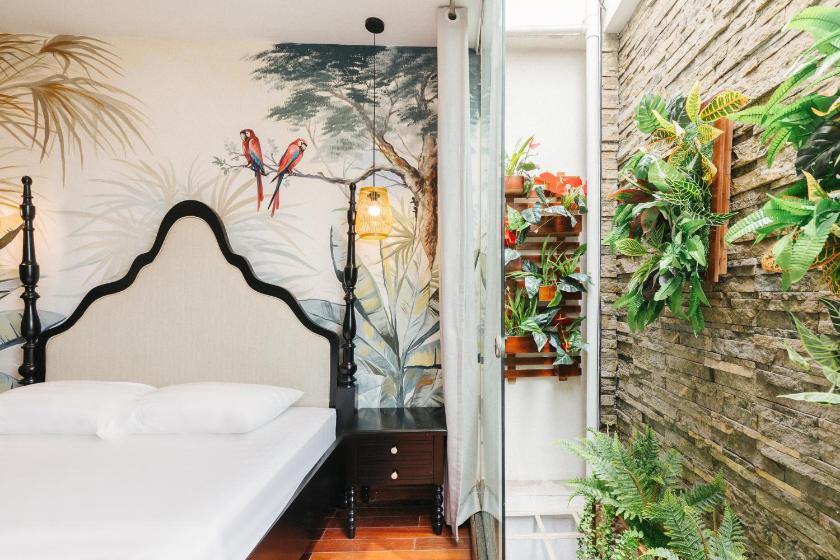 Phòng Có Giường Cỡ Queen Với Ban Công