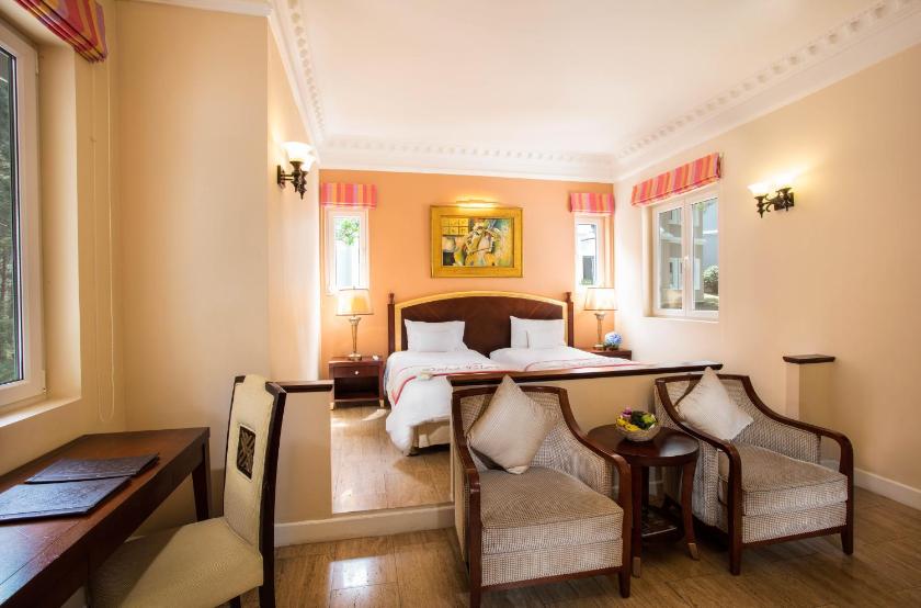 Phòng Luxury Giường Đôi/2 Giường Đơn Nhìn ra Vườn