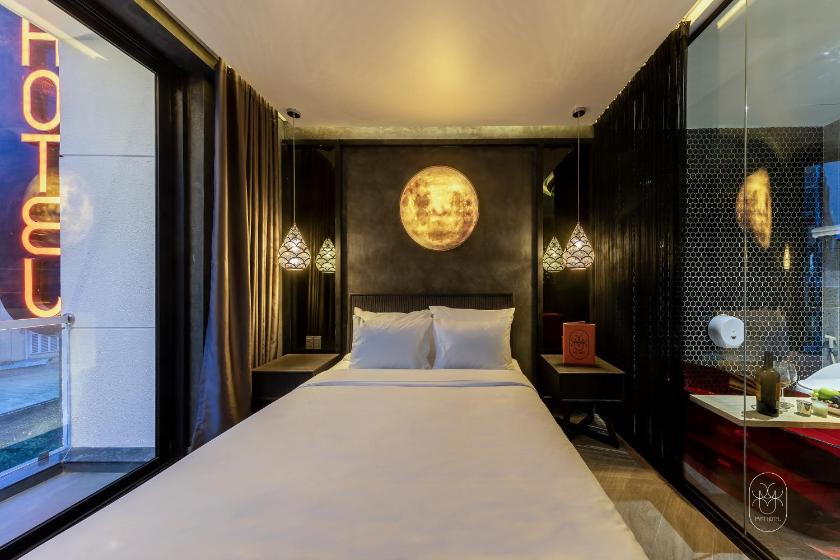 Phòng có giường cỡ King với Bồn tắm Spa