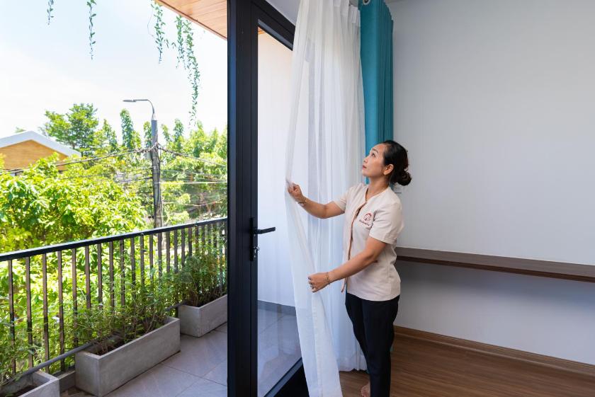 Phòng Deluxe Giường Đôi Có Ban Công Phòng Deluxe Giường Đôi Có Ban Công