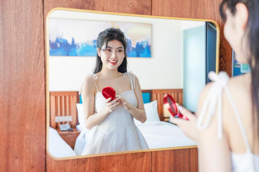 Phòng Deluxe Giường Đôi Có Vòi Sen