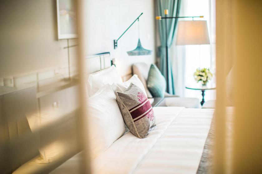 Phòng Deluxe Giường Đôi Với Ban Công và Tầm Nhìn Ra Biển