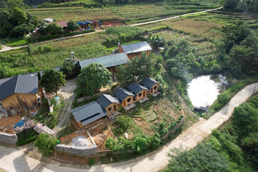 Bungalow Nhìn ra vườn