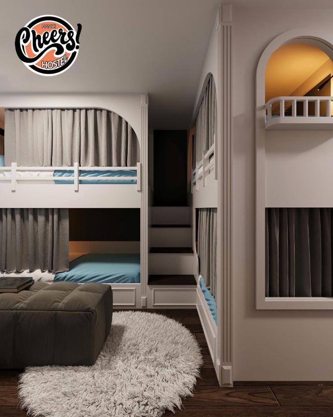 Giường Trong Phòng Ngủ Tập Thể 6 Giường