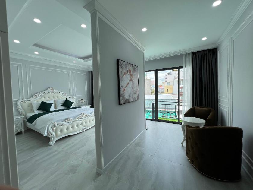 Phòng Có Giường Cỡ King Với Ban Công