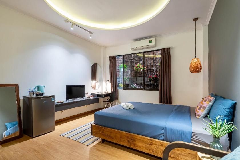 Phòng Giường Đôi Có Phòng Tắm Riêng