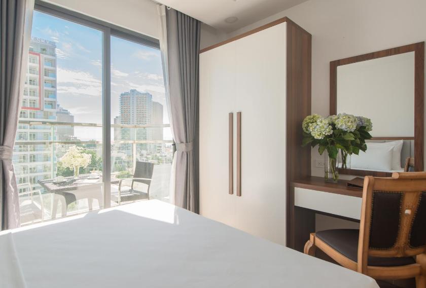 Phòng Deluxe Đôi Với 2 Giường Đôi