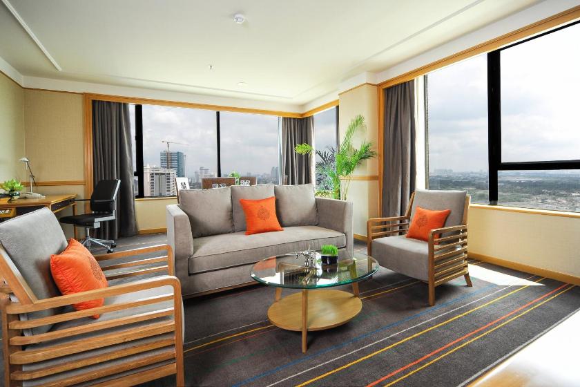 Suite Deluxe, Tầng Club, Suite 1 Phòng Ngủ, 1 Giường Cỡ King
