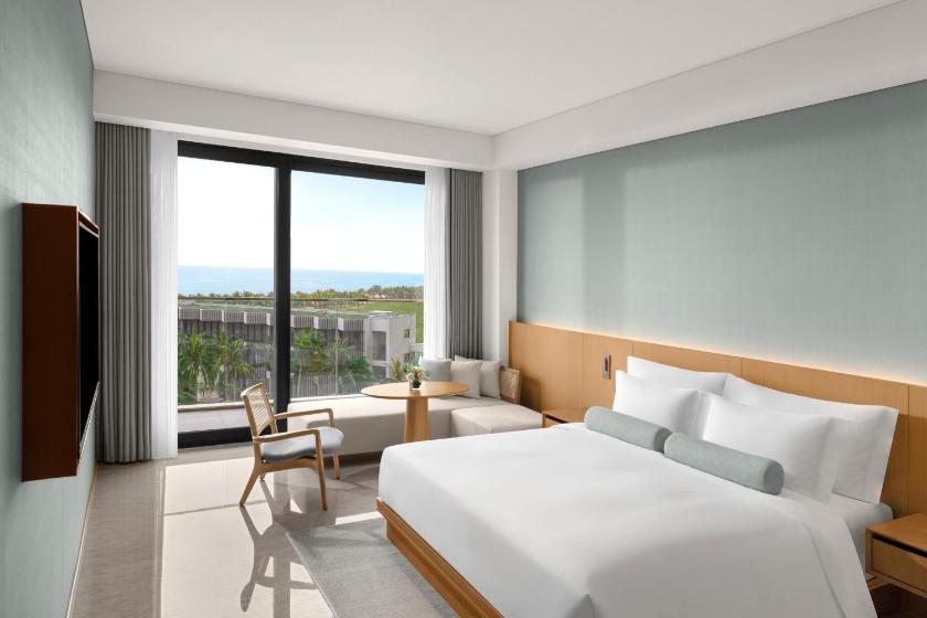 Phòng Deluxe có Giường Đôi và Tầm nhìn ra Đại dương