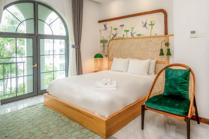 Phòng Có Giường Cỡ King Nhìn Ra Vườn