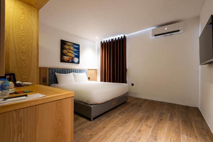 Phòng Deluxe Giường Đôi Nhìn ra Thành phố