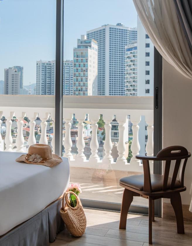 Phòng executive 2 giường đơn nhìn ra biển Phòng executive 2 giường đơn nhìn ra biển