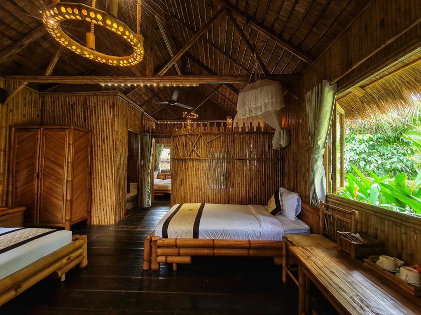 Phòng Gia đình Nhìn ra Vườn