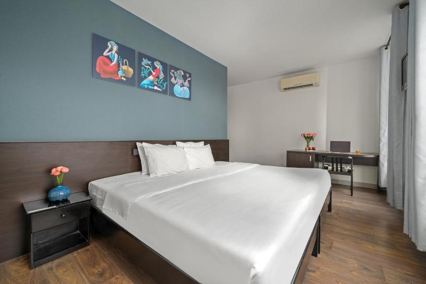 Phòng Deluxe Giường Đôi Có Bồn Tắm