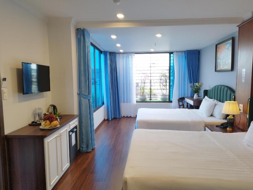 Phòng 2 Giường Đơn Nhìn Ra Thành Phố