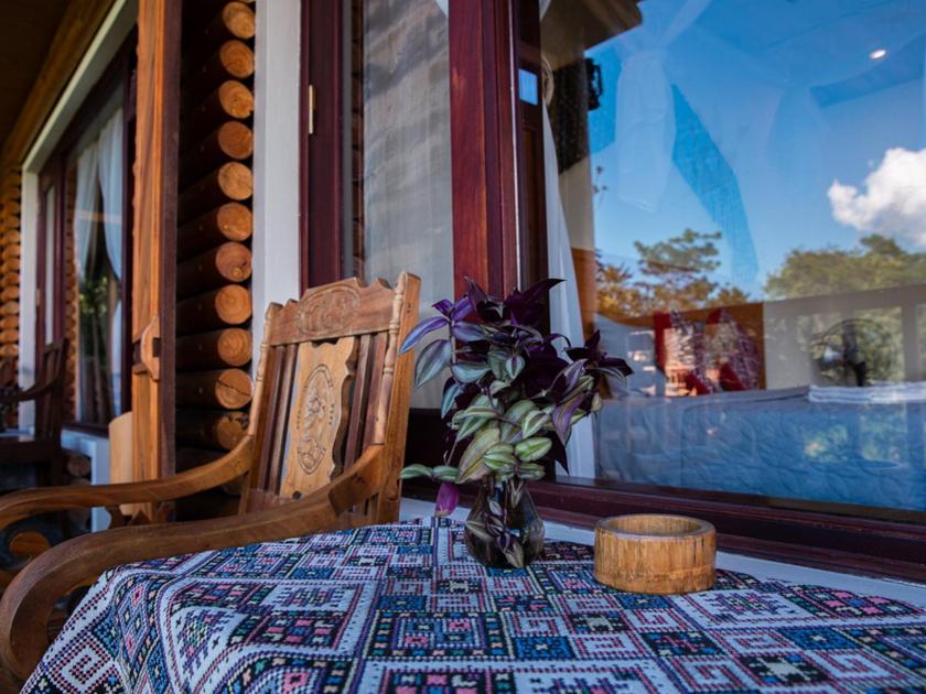 King Room with Balcony and Rice Field View