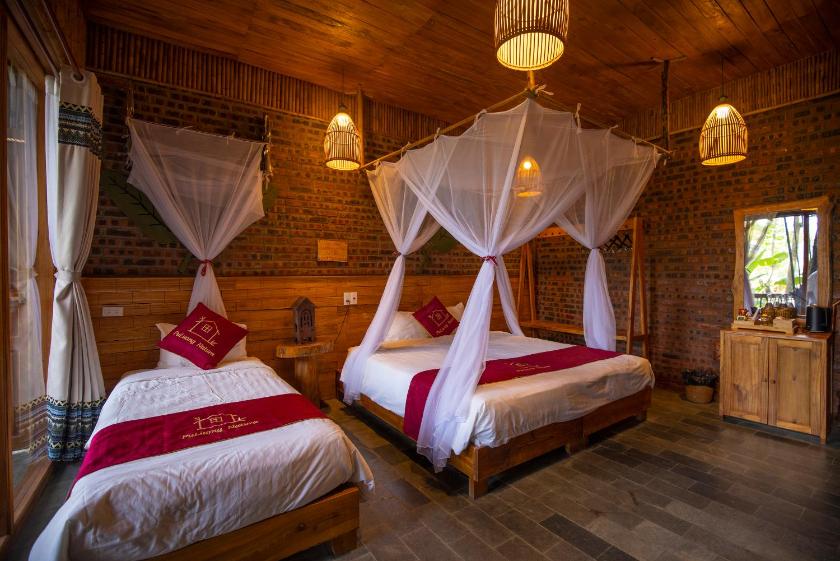 Phòng Deluxe Giường Đôi/2 Giường Đơn Nhìn Ra Vườn