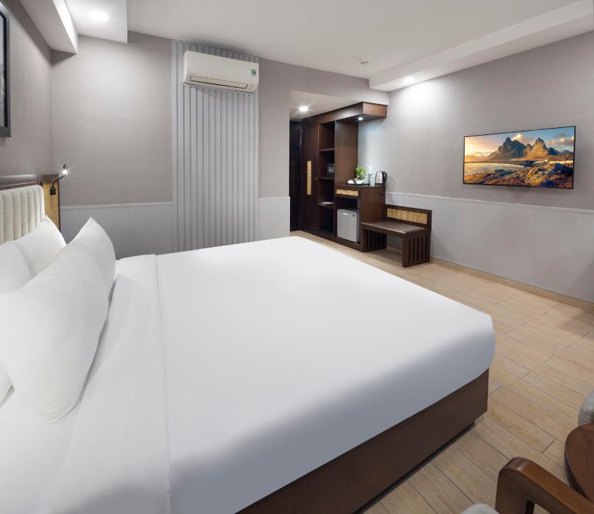 Phòng Deluxe Executive Giường đôi nhìn ra Thành phố