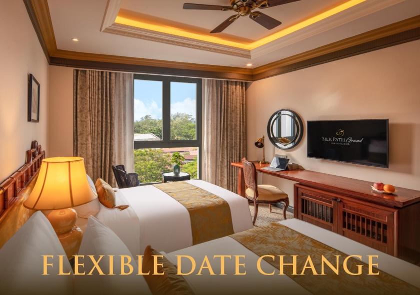 Phòng Deluxe Giường Đôi/2 Giường Đơn - Miễn Phí Trang Phục Truyền Thống