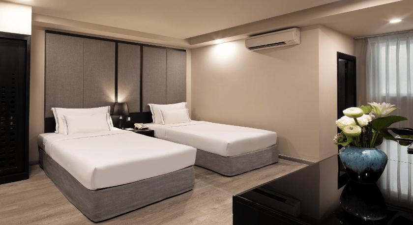 Phòng Deluxe 2 Giường Đơn Có Cửa Sổ