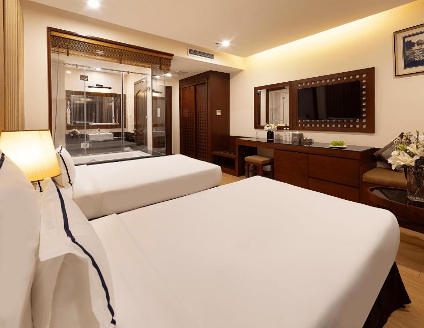 Phòng Deluxe 2 Giường Đơn Có Cửa Sổ