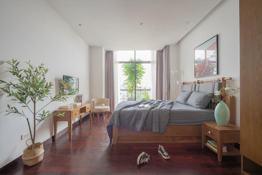 Phòng Deluxe Giường Đôi Có Ban Công