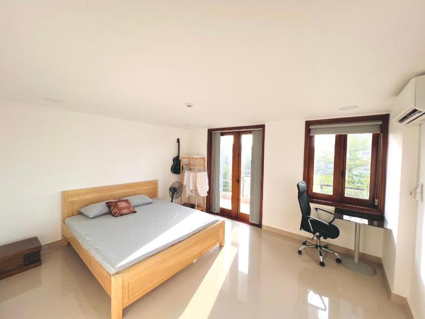 Phòng Giường Đôi Với Phòng Tắm Riêng Bên Ngoài