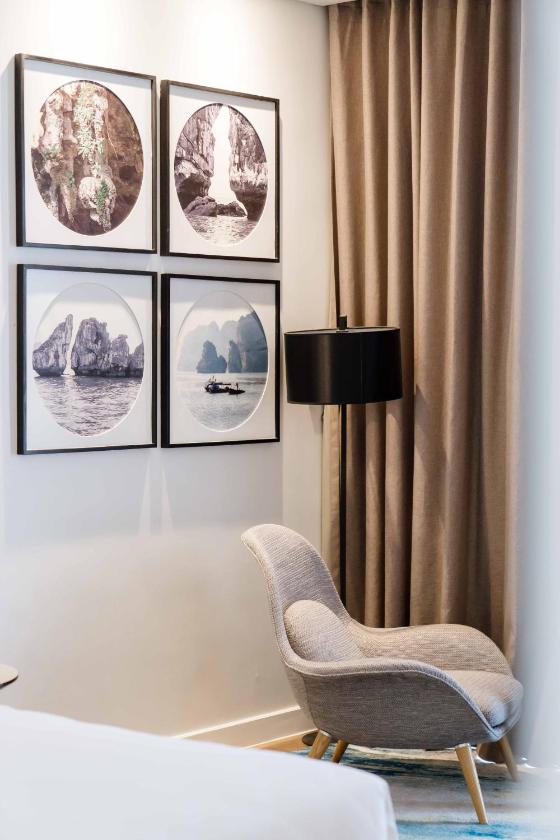 Phòng King Với 2 Giường Đơn