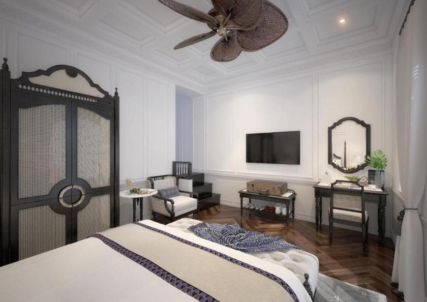 Suite có giường cỡ King với ban công