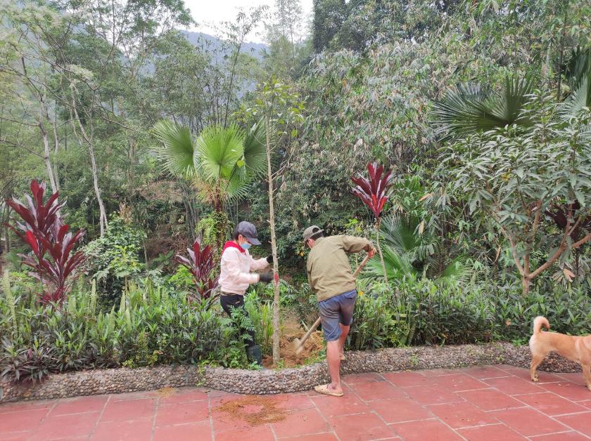 Phòng Giường Đôi Với Phòng Tắm Chung